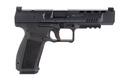 CANIK HG6594N METE SFX 9MM LUGER 5.20" 20+1,18+1 OVERALL BLACK FINISH WITH SERRATED NITRIDE STEEL WITH OPTIC CUT SLIDE, INTERCHANGEABLE BACKSTRAP GRIP & PICATINNY RAIL