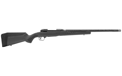 SAVAGE ARMS 57713 110 ULTRALITE FULL SIZE 308 WIN 4+1 22" CARBON FIBER THREADED BARREL BLACK MELONITE DRILLED & TAPPED STAINLESS STEEL RECEIVER ADJ ACCUSTOCK MATTE GRAY SYNTHETIC STOCK, LEFT HAND