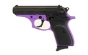 BERSA T380PRP8 THUNDER  MICRO-COMPACT FRAME 380 ACP 8+1, 3.50" PURPLE CERAKOTE STEEL BARREL, MATTE BLACK SERRATED STEEL SLIDE, PURPLE CERAKOTE ALUMINUM FRAME