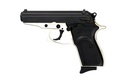 BERSA T380DT8 THUNDER  MICRO-COMPACT FRAME 380 ACP 8+1, 3.50" STEEL BARREL, MATTE BLACK SERRATED STEEL SLIDE, SATIN NICKEL ALUMINUM FRAME