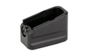 WARNE MEG43X2BLK MAGAZINE EXTENSION  MADE OF 6061-T6 ALUMINUM WITH HARDCOAT ANODIZED BLACK FINISH FOR GLOCK 43X, 48 MAGAZINES (ADDS 2RDS)