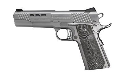DIAMONDBACK DB1911SS 1911 LIMITED EDITION 45 ACP 8+1 5" STAINLESS MATCH GRADE BARREL, PORTED/SERRATED STAINLESS STEEL SLIDE & FRAME W/BEAVERTAIL, BLACK G10 GRIP
