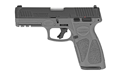 TAURUS 1G3B941G G3  FULL SIZE FRAME 9MM LUGER 15+1/17+1 4" MATTE STAINLESS STEEL BARREL, MATTE BLACK TENIFER SERRATED STEEL SLIDE, GRAY POLYMER FRAME W/PICATINNY RAIL, GRAY POLYMER GRIP, RIGHT HAND