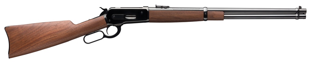 WINCHESTER REPEATING ARMS 534281171 MODEL 1886 SADDLE RING CARBINE FULL SIZE 45-90 WIN 7+1 22" POLISHED BLUED ROUND BARREL, DRILLED & TAPPED STEEL RECEIVER, GRADE I OIL WALNUT STRAIGHT GRIP STOCK