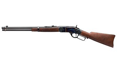 WINCHESTER REPEATING ARMS 534280137 MODEL 1873 COMPETITION CARBINE HIGH GRADE FULL SIZE 38 SPECIAL 357 MAG 10+1 20" POLISHED BLUED STEEL BARREL, COLOR CASE HARDENED DRILLED & TAPPED STEEL RECEIVER, GR