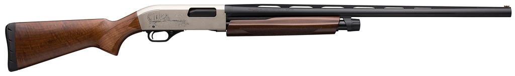 WINCHESTER REPEATING ARMS 512404691 SXP UPLAND FIELD 20 GAUGE 26" 5+1 3" MATTE NICKEL ENGRAVED REC GRADE II/III SATIN TURKISH WALNUT STOCK RIGHT HAND (FULL SIZE) INCLUDES 3 INVECTOR-PLUS CHOKES