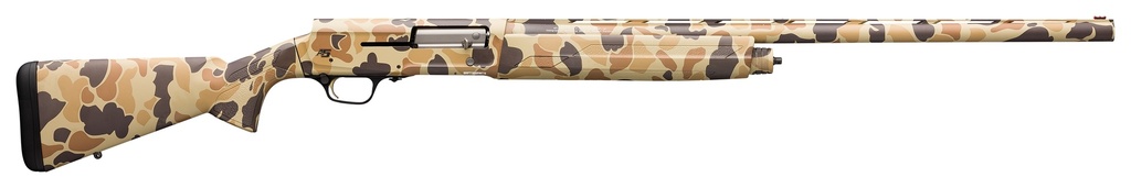 BROWNING 0119082005 A5  12 GAUGE 26" BARREL 3.5" 4+1 FULL COVERAGE VINTAGE TAN CAMO, TEXTURED SYNTHETIC STOCK WITH CLOSE RADIUS PISTOL GRIP