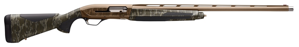 BROWNING 011743204 MAXUS II WICKED WING 12 GAUGE 3.5" 4+1 28" BARREL, BURNT BRONZE CERAKOTE METAL FINISH, MOSSY OAK BOTTOMLAND STOCK  WITH OVERMOLDED GRIP PANELS