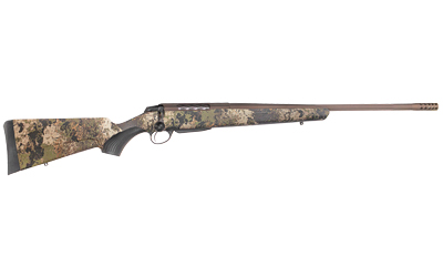 TIKKA JRTXVW331R10 T3X LITE 300 WIN MAG 3+1 24.30" FLUTED/THREADED, MIDNIGHT BRONZE CERAKOTE BARREL/REC, VEIL WIDELAND SYNTHETIC STOCK, INTERCHANGEABLE GRIP, MUZZLE BRAKE