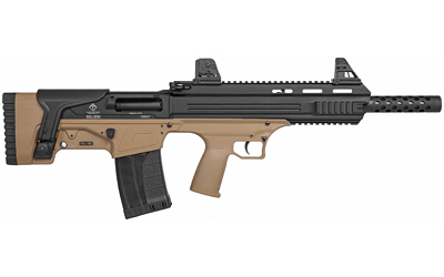 ATI ATIG12BDT BULLDOG  12 GAUGE SEMI-AUTO 3" 5+1 18.50" BLACK STEEL BARREL, BLACK ALUMINUM RECEIVER, PICATINNY RAIL, TAN FIXED BULLPUP STOC & GRIP