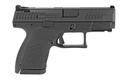 CZ-USA 01560 P-10 S 9MM LUGER 3.50" 10+1 OVERALL BLACK FINISH WITH INSIDE RAILED STEEL SLIDE, INTERCHANGEABLE BACKSTRAP GRIP, REVERSIBLE MAG RELEASE & PICATINNY RAIL
