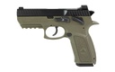 IWI US J941PSL9OD-II JERICHO 941 ENHANCED 9MM LUGER CALIBER WITH 3.80" BARREL, 17+1 CAPACITY, OD GREEN FINISH PICATINNY RAIL FRAME, SERRATED BLACK STEEL SLIDE & POLYMER GRIP