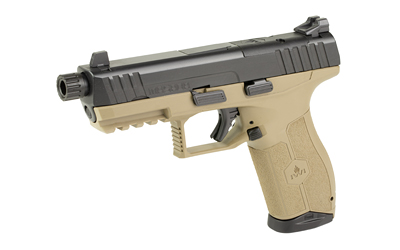 IWI US M9ORP10T MASADA TACTICAL 9MM LUGER 10+1 4.60" BLACK BUTTON RIFLED/THREADED STEEL BARREL/BLACK OPTIC READY/SERRATED SLIDE/BLACK POLYMER FRAME W/PICATINNY RAIL/BLACK POLYMER GRIPS AMBIDEXTROUS