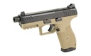 IWI US M9ORP10T MASADA TACTICAL 9MM LUGER 10+1 4.60" BLACK BUTTON RIFLED/THREADED STEEL BARREL/BLACK OPTIC READY/SERRATED SLIDE/BLACK POLYMER FRAME W/PICATINNY RAIL/BLACK POLYMER GRIPS AMBIDEXTROUS