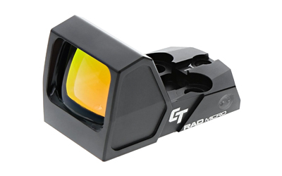 CRIMSON TRACE 0101800 CT RAD MICRO MATTE BLACK 1 X 21 MM X 14.5 MM 3 MOA RED DOT
