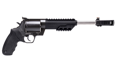 TAURUS 2460101RH RAGING HUNTER  460 S&W MAG 5RD 10.50" MATTE BLACK  BARREL MATTE BLACK OXIDE STEEL CYLINDER & FRAME BLACK RUBBER WITH  INTEGRATED CUSHION INSERT GRIP
