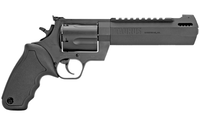 TAURUS 2460061RH RAGING HUNTER  460 S&W MAG 5RD 6.75" MATTE BLACK BARREL MATTE BLACK OXIDE STEEL CYLINDER & FRAME BLACK RUBBER WITH  INTEGRATED CUSHION INSERT GRIP