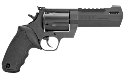 TAURUS 2460051RH RAGING HUNTER  460 S&W MAG 5RD 5.12" MATTE BLACK BARREL MATTE BLACK OXIDE STEEL CYLINDER & FRAME BLACK RUBBER WITH INTEGRATED CUSHION INSERT GRIP