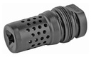 DEAD AIR DA123 XENO MUZZLE BRAKE BLACK NITRIDE 4140 STEEL WITH 1/2"-28 TPI THREADS