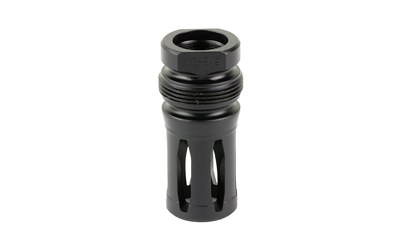 DEAD AIR DA122 XENO FLASH HIDER BLACK NITRIDE 4140 STEEL WITH 5/8"-24 TPI THREADS, 2.16" OAL & .99" DIAMETER