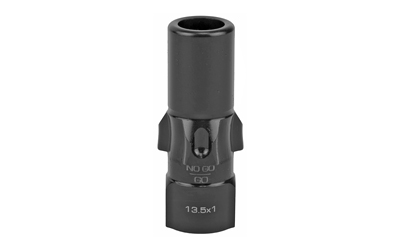 RUGGED SUPPRESSOR OA004 OBSIDIAN 3 LUG ADAPTER BLACK WITH 13.5X1 LH TPI THREADS  FOR 9MM LUGER HK