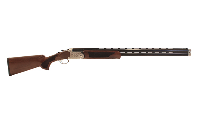 POINTER KAR1228 ACRIUS  FULL SIZE 12 GAUGE BREAK OPEN 3" 2RD 28" BLACK OVER/UNDER VENT RIB BARREL, NICKEL STEEL LASER ETCHED RECEIVER, FIXED TURKISH WALNUT STOCK, AMBIDEXTROUS