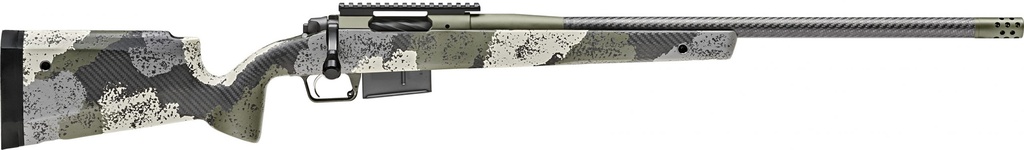 SPRINGFIELD ARMORY BAW92465PRCCFG 2020 WAYPOINT  6.5 PRC 3+1 24" CF EVERGREEN CAMO HYBRID PROFILE W/M-LOK STOCK MIL-SPEC GREEN CERAKOTE RIGHT HAND