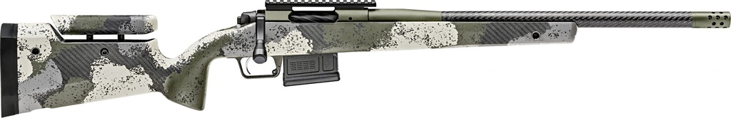 SPRINGFIELD ARMORY BAW9206CMCFGA 2020 WAYPOINT  6MM CREEDMOOR 5+1 20" CF EVERGREEN CAMO HYBRID PROFILE W/ADJ CHEEK COMB & M-LOK STOCK MIL-SPEC GREEN CERAKOTE RIGHT HAND