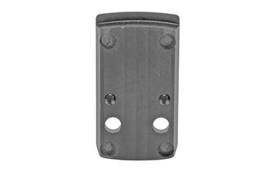 TRIJICON AC32092 ADAPTER PLATE  MATTE BLACK STEEL, FITS SPRINGFIELD HELLCAT OSP/S&W M&P SHIELD C.O.R.E, RMSC FOOTPRINT MOUNT