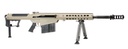 BARRETT 18066 M107A1  50 BMG 20" 10+1 FLAT DARK EARTH CERAKOTE FLAT DARK EARTH FIXED WITH SORBOTHANE RECOIL PAD STOCK BLACK POLYMER GRIP