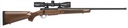 MOSSBERG 28124 PATRIOT  300 WIN MAG CALIBER WITH 3+1 CAPACITY, 24" THREADED/FLUTED BARREL, MATTE BLUED METAL FINISH & WALNUT STOCK RIGHT HAND (FULL SIZE) INCLUDES VORTEX CROSSFIRE II 3-9X40MM SCOPE
