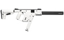 KRISS USA KV45CAP20 VECTOR CRB GEN2 45 ACP 30+1 16" BLACK NITRIDE THREADED BARREL, ALPINE CERAKOTE PICATINNY RAIL ALUMINUM RECEIVER, ALPINE WHITE SYNTHETIC 6 POSITION STOCK ALPINE POLYMER GRIP