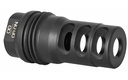 RUGGED SUPPRESSOR MB011 3 PORT BRAKE  BLACK WITH 1/2"-28 TPI THREADS & 2.16" OAL FOR 5.56X45MM NATO RADIANT762, SURGE762, RAZOR762 & MICRO30 SUPPRESSORS