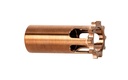 RUGGED SUPPRESSOR OP005 SUPPRESSOR PISTON  M16X1 RH COPPER 17-4 STAINLESS STEEL