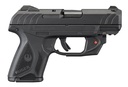 RUGER 3830 SECURITY-9 COMPACT 9MM LUGER  3.42" BARREL 10+1, BLACK NYLON GRIP FRAME WITH PICATINNY ACC. RAIL, BLACK OXIDE STEEL SLIDE, MANUAL SAFETY, INCLUDES VIRIDIAN RED LASER