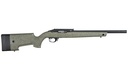 BERGARA RIFLES BXR001 BXR  22 LR 10+1 16.50" MATTE BLUED FLUTED CHROMOLY STEEL BARREL, MATTE BLUED ALUMINUM RECEIVER, BLACK SPECKLED GREEN SYNTHETIC STOCK, RIGHT HAND