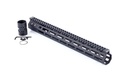 WILSON COMBAT TRMLOK15 M-LOK RAIL  AR-15 BLACK HARDCOAT ANODIZED 6005A-T5 ALUMINUM 15" M-LOK