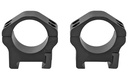 WARNE 500M HORIZONTAL RINGS MAXIMA MATTE BLACK 1" LOW 0 MOA