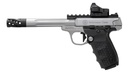 SMITH & WESSON 12079 PERFORMANCE CENTER VICTORY TARGET 22 LR 6" MB 10+1 STAINLESS STEEL TANDEMKROSS BLACK HIVEGRIP WITH INTEGRATED TARGET THUMB REST GRIP RED DOT