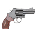 SMITH & WESSON 12039 PC MODEL 19 CARRY COMP K-FRAME 357 MAG 38 S&W SPL +P 6 SHOT 3" BLACK POWERPORT VENTED BARREL BLACK CYLINDER BLACK CARBON STEEL FRAME FINGER GROOVED WOOD GRIP EXPOSED HAMMER