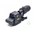 EOTECH HHSGRN HHS GREEN EXPS & G33 MAGNIFIER MATTE BLACK 1X/3X 1.20" X 0.85" 1 MOA GREEN DOT/68 MOA RING