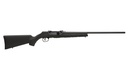 SAVAGE ARMS 47001 A SERIES MAGNUM FULL SIZE 17 HMR 10+1 22" HIGH LUSTER BUTTON RIFLED BARREL, HIGH LUSTER DRILLED & TAPPED CARBON STEEL RECEIVER, MATTE BLACK FIXED SYNTHETIC STOCK, RIGHT HAND
