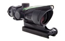 TRIJICON 100224 ACOG  BLACK HARDCOAT ANODIZED 4X32MM ILLUMINATED GREEN HORSESHOE .223/5.56 BDC RETICLE