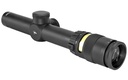 TRIJICON 200071 ACCUPOINT  BLACK HARDCOAT ANODIZED 1-4X 24MM 30MM TUBE ILLUMINATED DUPLEX CROSSHAIR W/GREEN DOT RETICLE