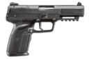 FN 3868929302 FIVE-SEVEN *CA COMPLIANT 5.7X28MM 10+1 4.80" BLACK STEEL BARREL, BLACK SERRATED STEEL SLIDE, MATTE BLACK POLYMER FRAME W/PICATINNY RAIL, BLACK TEXTURED POLYMER GRIP, AMBIDEXTROUS