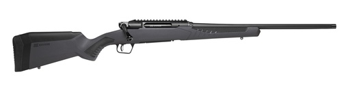 [011356579065] SAVAGE ARMS 57906 IMPULSE DRIVEN HUNTER 6.5 CREEDMOOR 4+1 20" MATTE BLACK THREADED BARREL, MATTE BLACK CARBON STEEL RECEIVER W/PICATINNY RAIL GRAY ACCUSTOCK SYNTHETIC STOCK, AMBIDEXTROUS