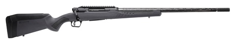 [011356579027] SAVAGE ARMS 57902 IMPULSE MOUNTAIN HUNTER 300 WIN MAG 3+1 24" CARBON FIBER THREADED BARREL, BLACK ALUMINUM RECEIVER W/PICATINNY RAIL, GRAY ACCUSTOCK SYNTHETIC STOCK, AMBIDEXTROUS