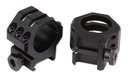 WEAVER MOUNTS 99690 SIX-HOLE PICATINNY RINGS  MATTE BLACK 1" EXTRA HIGH