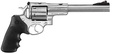 RUGER 5505 SUPER REDHAWK  LARGE FRAME 454 CASULL 6RD 7.50" SATIN STAINLESS W/INTEGRAL MOUNT BARREL, SATIN STAINLESS CYLINDER & FRAME, BLACK HOGUE FINGER GROOVE TAMER MONOGRIP, TRANSFER BAR SAFETY