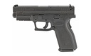 SPRINGFIELD ARMORY XD9101 XD SERVICE *CA COMPLIANT 9MM LUGER 10+1 4" BLACK MELONITE STEEL BARREL & SERRATED SLIDE, BLACK POLYMER FRAME W/PICATINNY RAIL, BLACK POLYMER GRIP